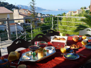 petit-dejeuner-chambre d'hôte marseille